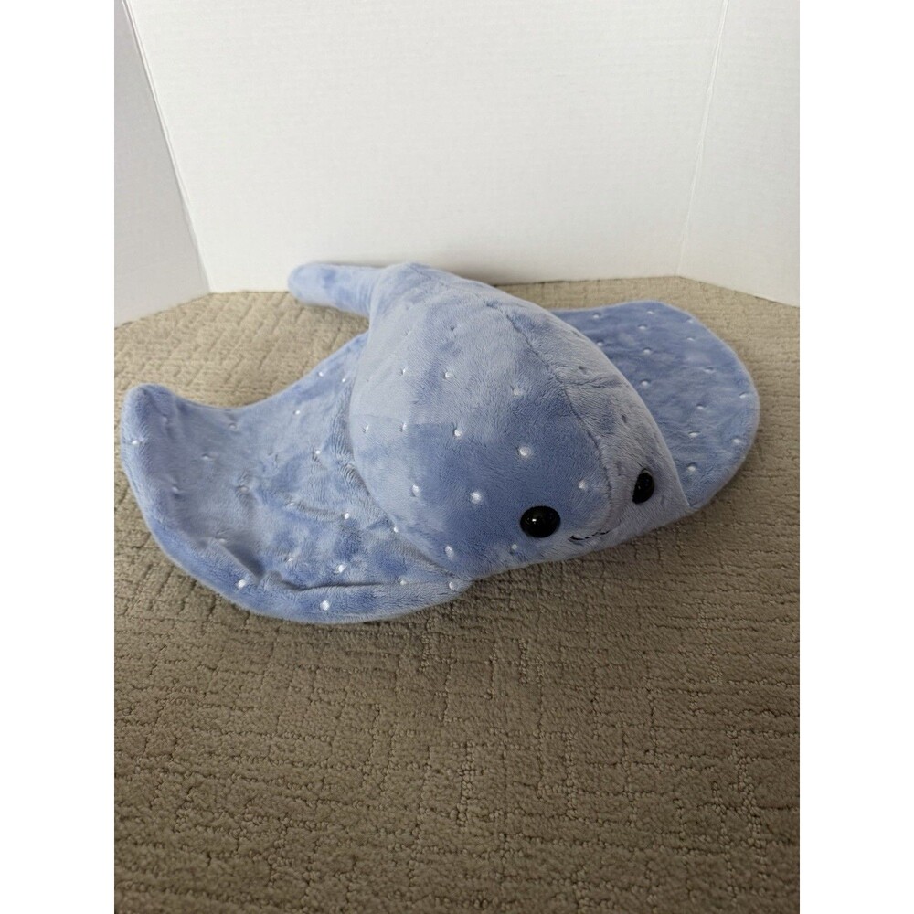 Blue Stingray Plush with Microwavable Heating Pack Warmer Stuffed Animal